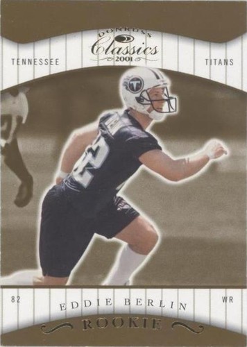 2001 Donruss Classics Eddie Berlin #132