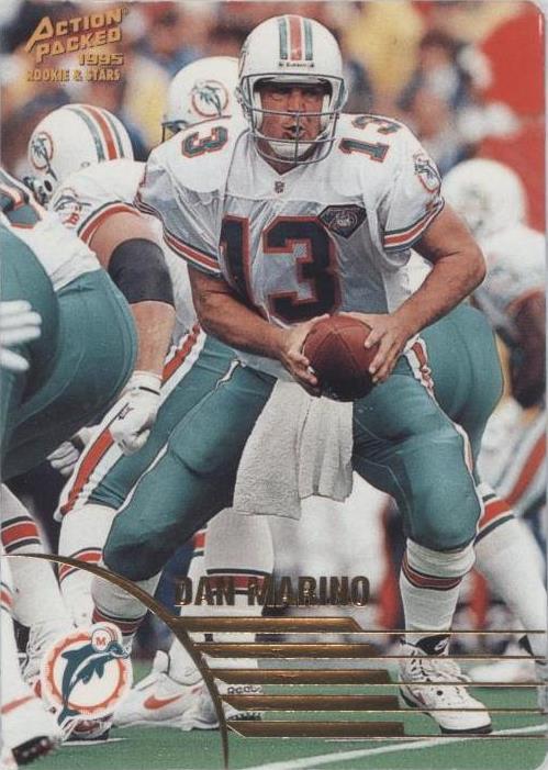 1995 Action Packed Rookies & Stars Dan Marino #18