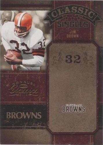 2004 Donruss Classics Jim Brown #CS-10
