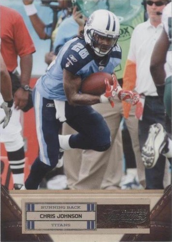 2011 Panini Timeless Treasures Chris Johnson #18