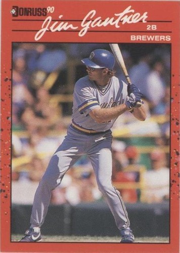 1990 Donruss - Jim Gantner #291