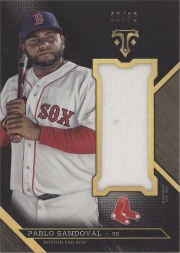 2016 Topps Triple Threads - Pablo Sandoval #UJR-PSD
