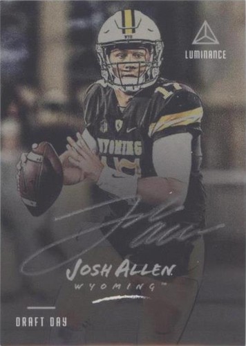 2018 Panini Luminance Josh Allen #RI-JO