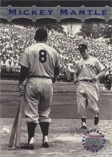 1996 Topps Stadium Club - Mickey Mantle Yogi Berra #MM5