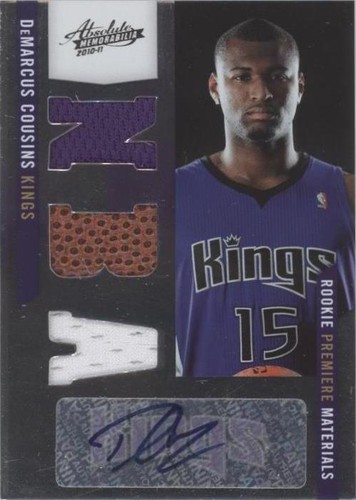 2010-11 Absolute Memorabilia - DeMarcus Cousins #155