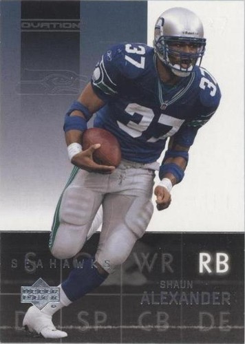 2002 Upper Deck Ovation Shaun Alexander #77
