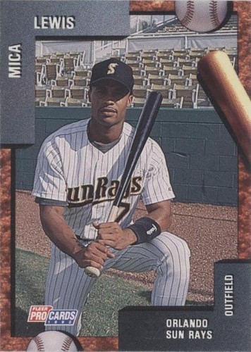 1992 Fleer ProCards Minor League - Mica Lewis #2858