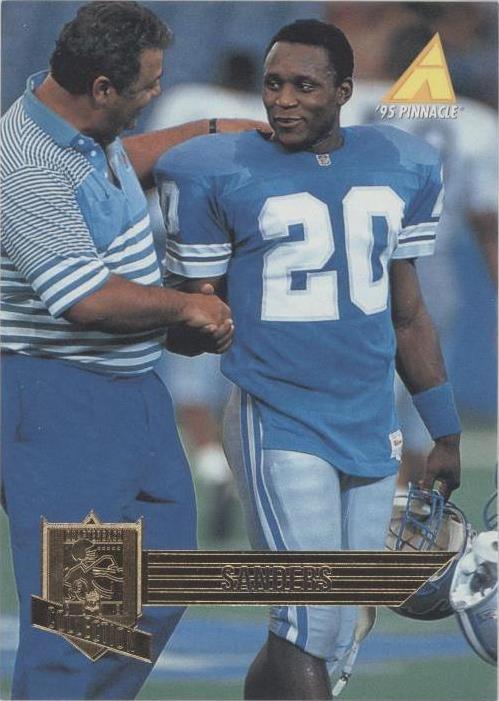 1995 Pinnacle Club Collection Barry Sanders #212