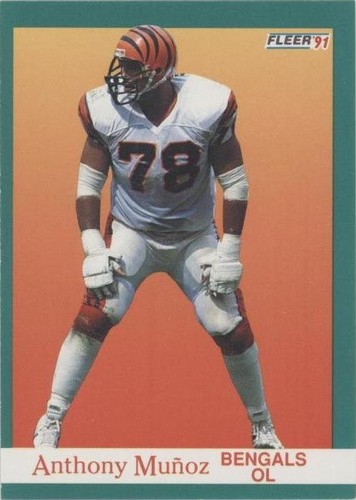 1991 Fleer Anthony Munoz #26