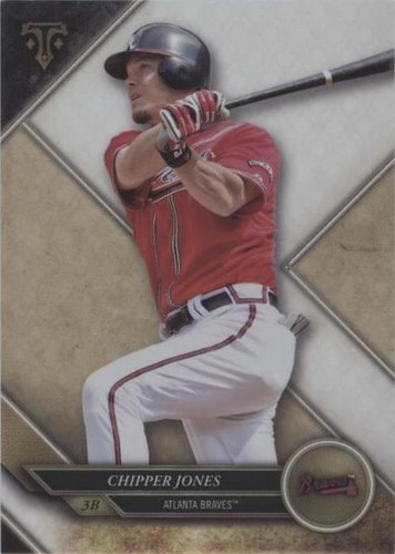2017 Topps Triple Threads - Chipper Jones #88