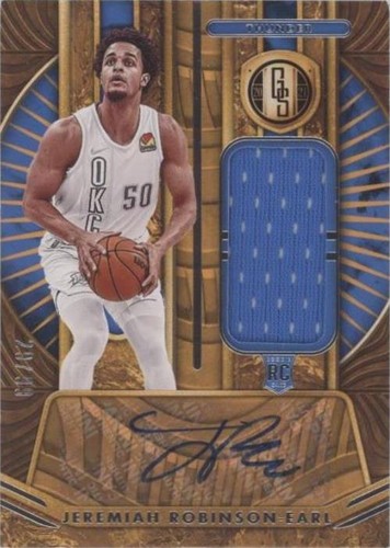 2021-22 Panini Chronicles - Jeremiah Robinson-Earl #GSJ-JRE