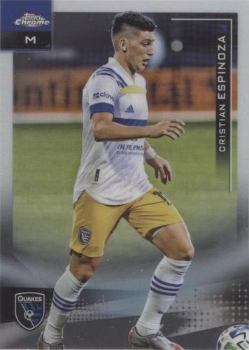 2021 Topps Chrome MLS Cristian Espinoza #31