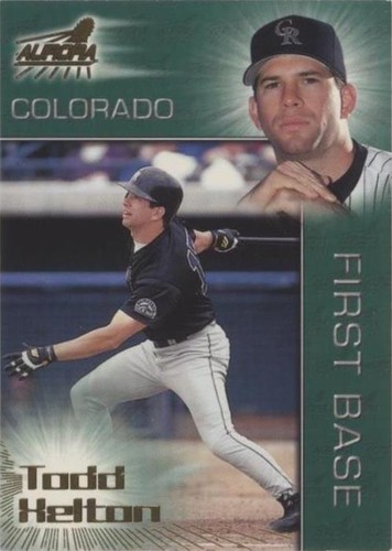 1998 Pacific Aurora - Todd Helton #126