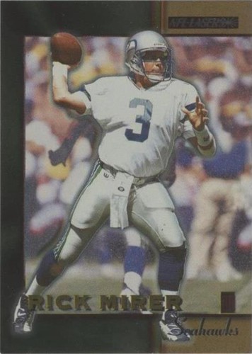 1996 Score Board NFL Lasers Rick Mirer #61