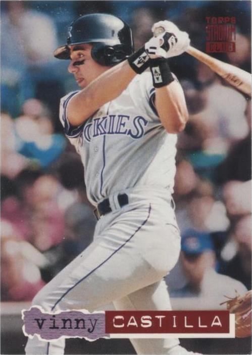 1994 年 Topps 体育场俱乐部 - Vinny Castilla #244