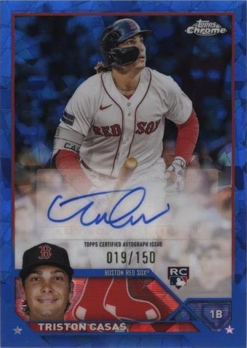 2023 Topps Chrome Update Series Sapphire Edition - Triston Casas #USA-TC