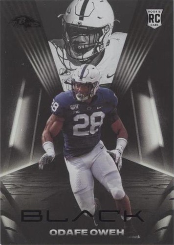 2021 Panini Black Odafe Oweh #156