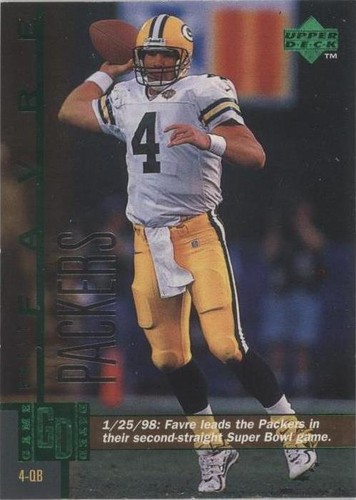 1998 Upper Deck Green Bay Packers II Brett Favre #51