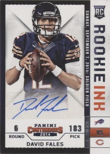 2014 Panini Contenders David Fales #2