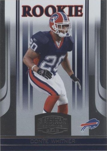 2006 Donruss Gridiron Gear Donte Whitner #142