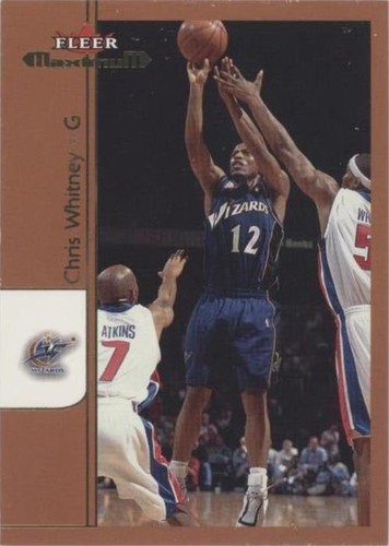 2001-02 Fleer Maximum - Chris Whitney #22