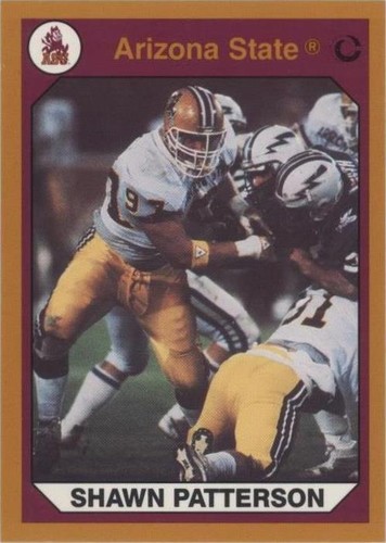 1990 Collegiate Collection Arizona State Sun Devils Shawn Patterson #43
