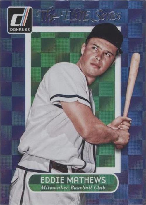 Salón de la Fama Panini 2014 - Eddie Mathews #23