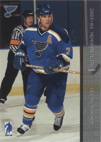 2003-04 In the Game Be A Player Memorabilia - Keith Tkachuk #44