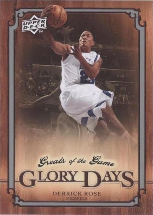 2009-10 Upper Deck Greats of the Game - Derrick Rose #86