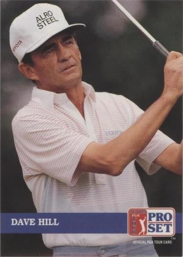 1992 Pro Set Golf - Dave Hill #209