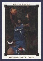 2002-03 Fleer Premium - Kwame Brown #98