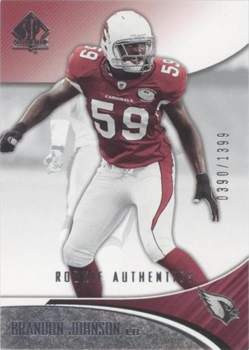 2006 SP Authentic Brandon Johnson #130