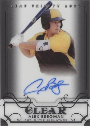 2016 Leaf Trinity - Alex Bregman #CA-AB1
