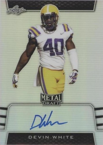 2019 Leaf Metal Draft Devin White #BA-DW1