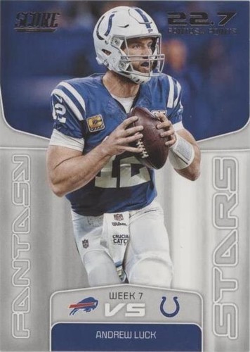 2019 Score Andrew Luck #FS-9