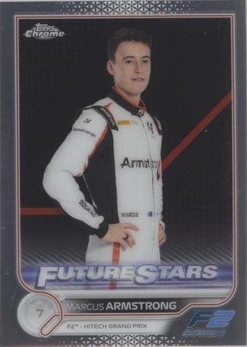2022 Topps Chrome Formula 1 - Marcus Armstrong #84