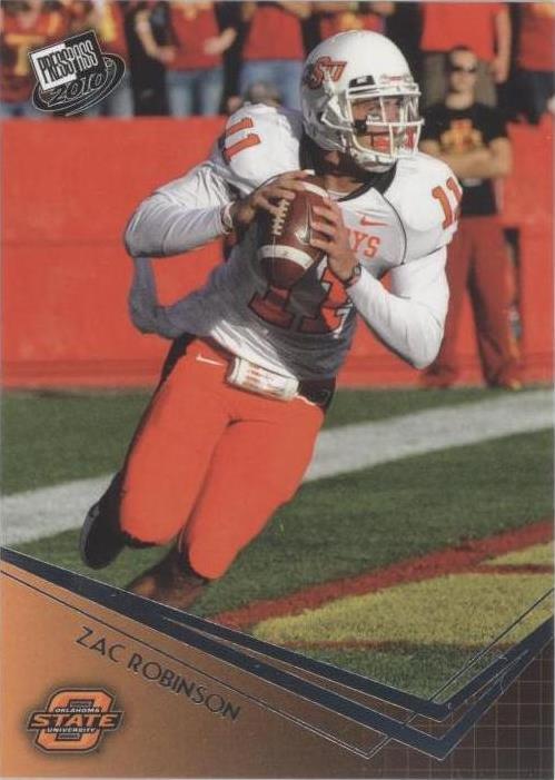 2010 Press Pass Zac Robinson #40