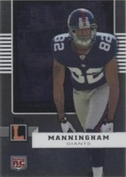 2008 Topps Letterman Mario Manningham #77