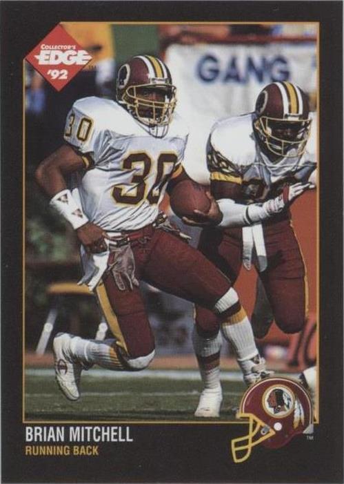 1992 Collector's Edge Brian Mitchell #173