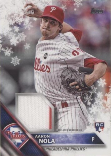 2016 Topps Holiday - Aaron Nola #R-AN