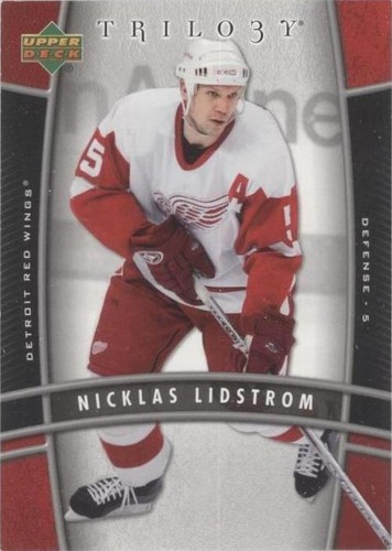 2006-07 Upper Deck Trilogy - Nicklas Lidstrom #37