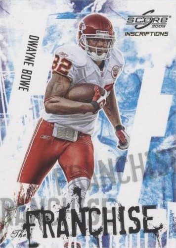 2009 Score Inscriptions Dwayne Bowe #20