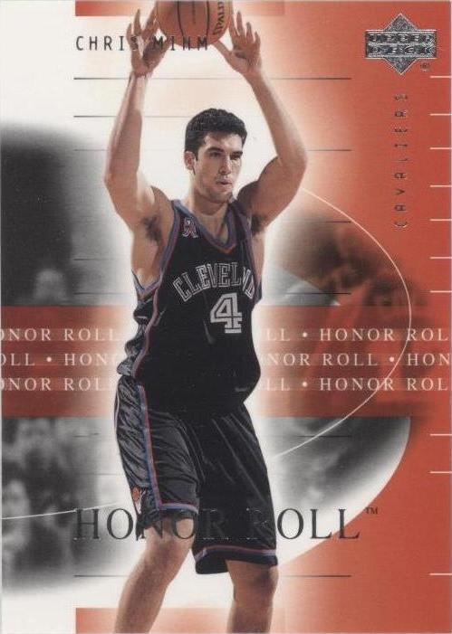 Rollo de honor de cubierta superior 2001-02 - Chris Mihm #14