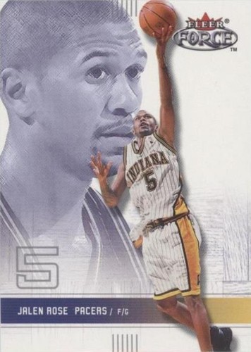 2001-02 Fleer Force - Jalen Rose #95