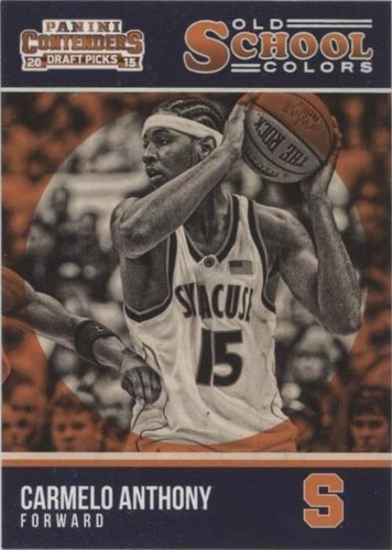 2015-16 Panini Contenders Draft Picks - Carmelo Anthony #4