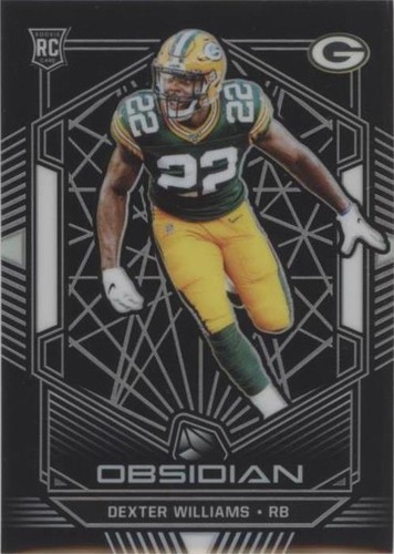 2019 Panini Obsidian Dexter Williams #158