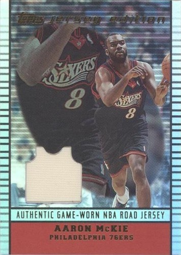 2002-03 Topps Jersey Edition - Aaron McKie #JE AFM