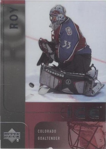2001-02 Upper Deck Ice - Patrick Roy #8