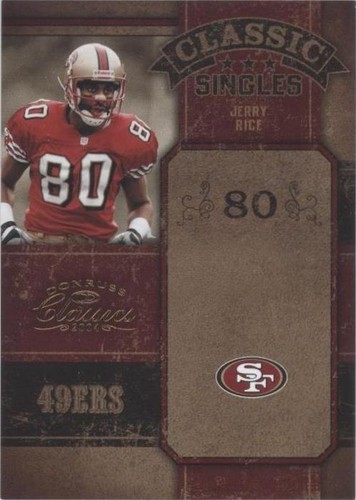 2004 Donruss Classics Jerry Rice #CS-9