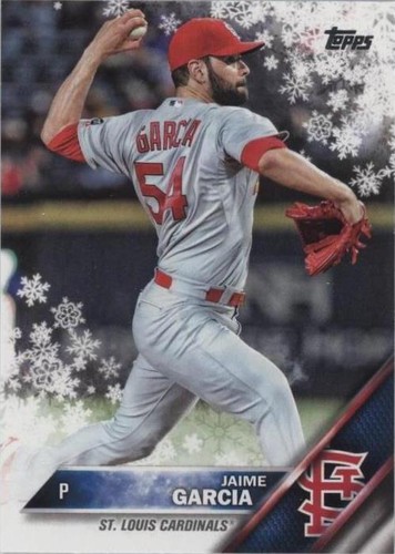 2016 Topps Holiday - Jaime Garcia #HMW8